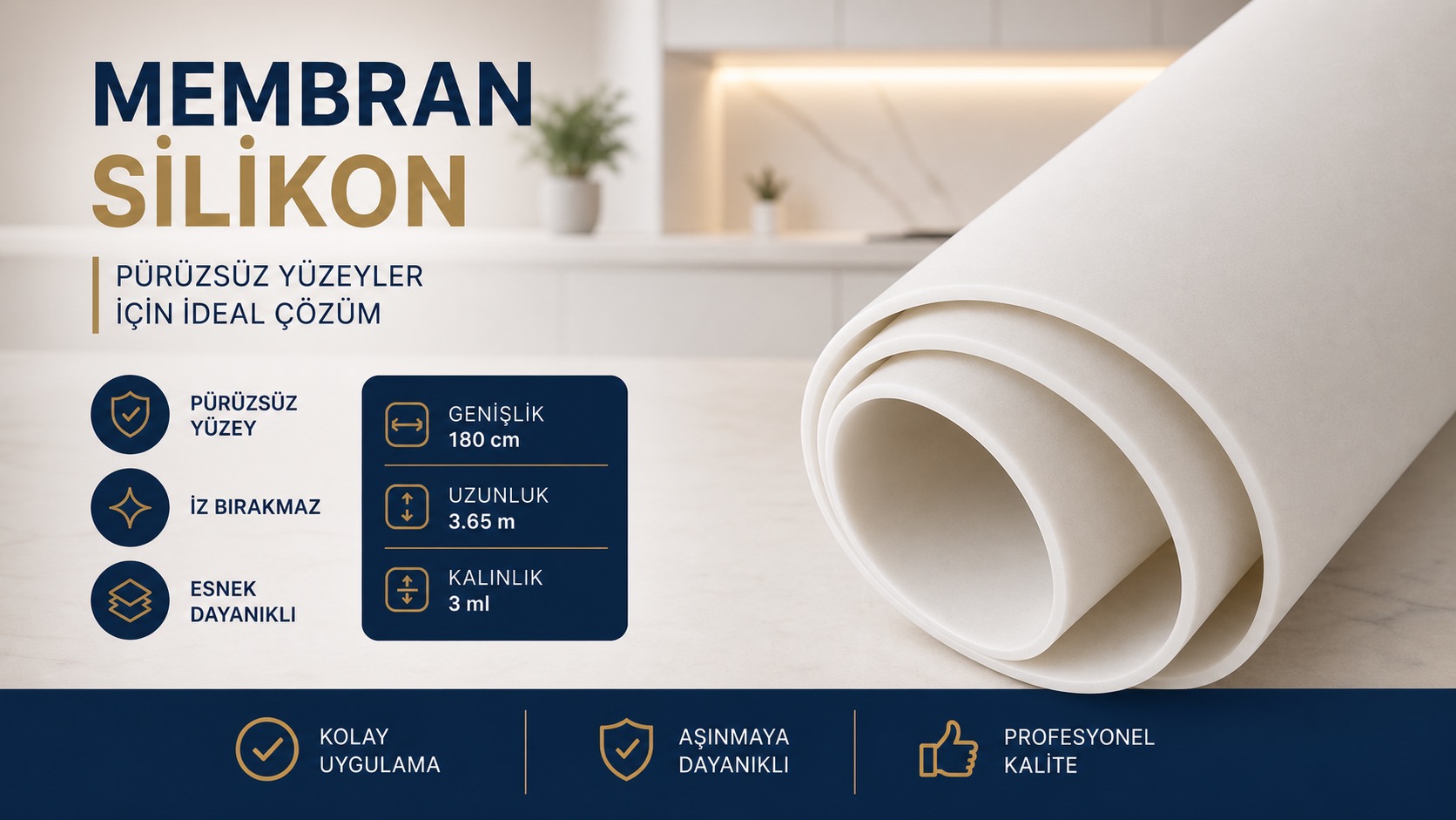 Silikon Membran Lastiği